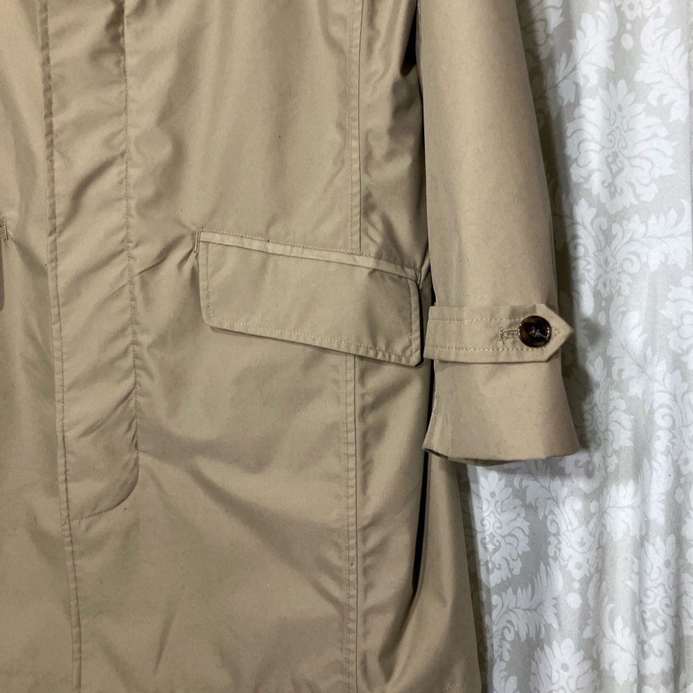 Lands' End Men's Trench Coat M - Picture 11 of 15